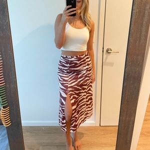 Paige midi skirt